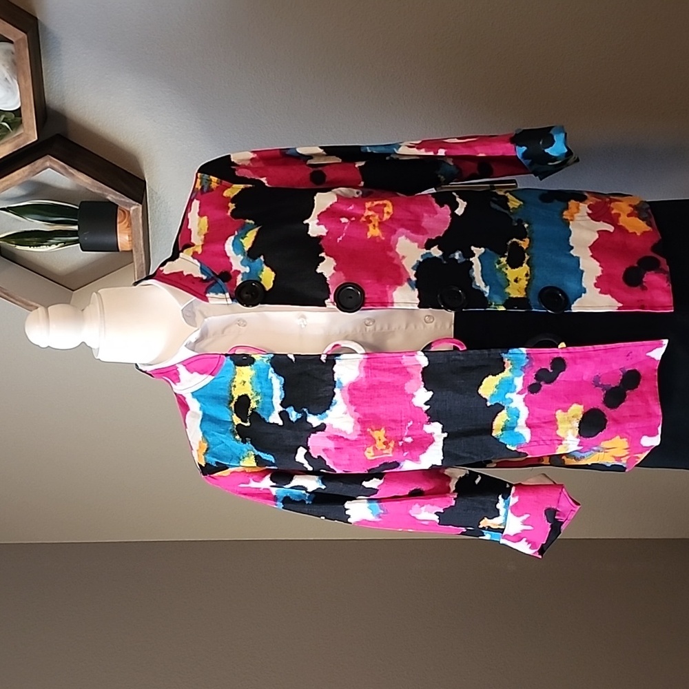 Multiples Linen Blazer - Size L - NWT